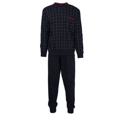 GÖTZBURG Pyjama GÖTZBURG Herren Pyjama blau quergestreift (1 tlg GÖTZBURG Pyjama GÖTZBURG Herren Pyjama blau quergestreift (1 tlg