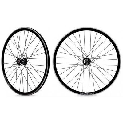 Roue avant fixie RODI jante noire moyeu noir pour velo fixie Cdiscount Sport
