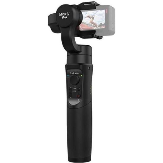 Stabilisateur 3 Axes Pour GoPro Hero 9 à 13 – Noir, Portable Pour Caméras D'action