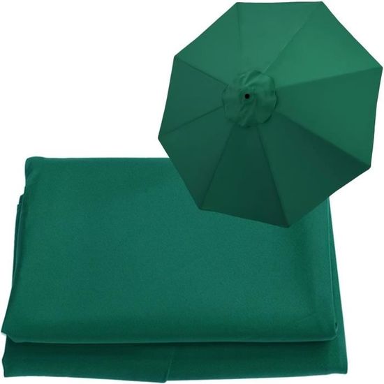 Housse De Rechange Pour Parasol 3x2 M – Toile Rectangulaire 6 Baleines, Beige, UV Et Imperméable