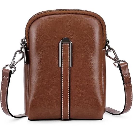 Sac Bandouli re Femme Moderne Avec Pochette Pour T l phone Mini