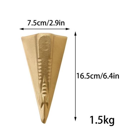 NEUF Coin De Fendeur De Bois, Wedge Fendeur De Bois De Chauffage