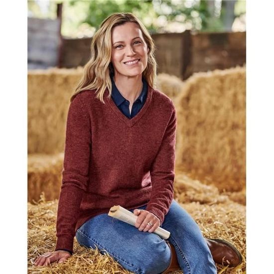Pull Col V Hydrofuge Proquip En Laine D'agneau - Noir Taille XL, Neuf Avec étiquettes