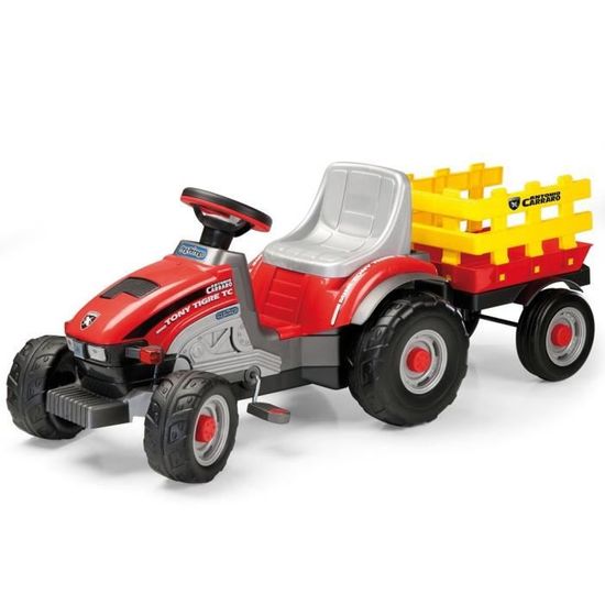 Tracteur à pédales Mini Tony Tigre - PEG PEREGO