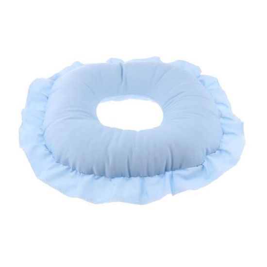 Oreiller De Massage Visage Et Cou - Mousse Mémoire, Confort Respirant, 28x18cm