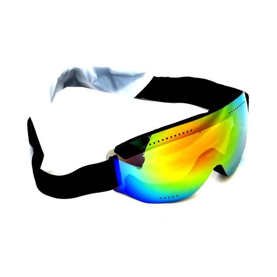 LUNETTES SOLEIL MASQUE HOMME FEMME SKI VTT VÉLO PARACHUTE SNOWBOARD PÉTROLE  - Cdiscount Sport