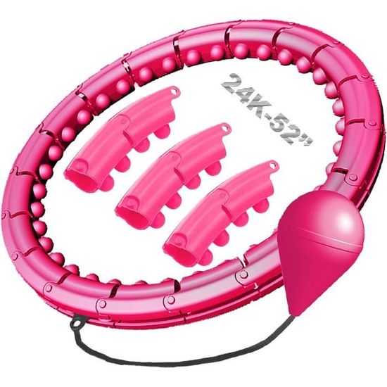 Cerceau De Fitness Lesté, équipement Portable Et Silencieux Pour Les