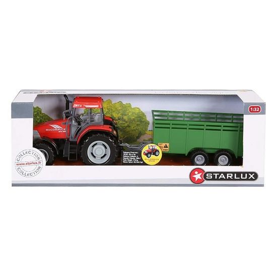 Starlux - Coffret Tracteur McCormick et Bétaillère - Gamme Ferme - 1