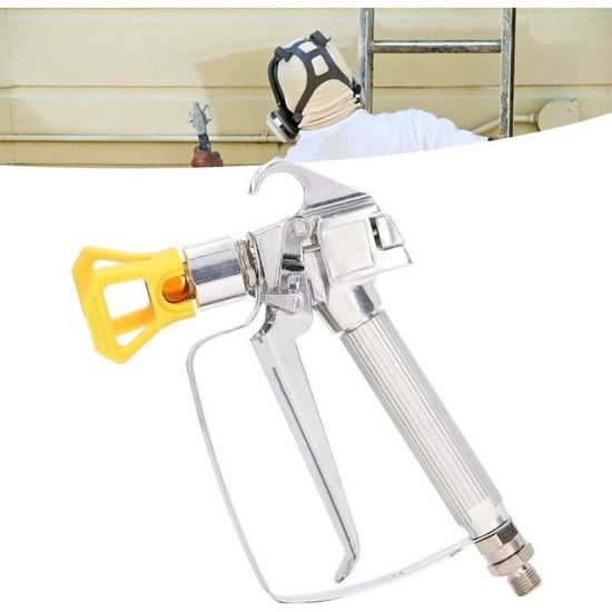 Pistolet À Peinture Haute Pression Sans Air 3600 Psi Avec Protection De