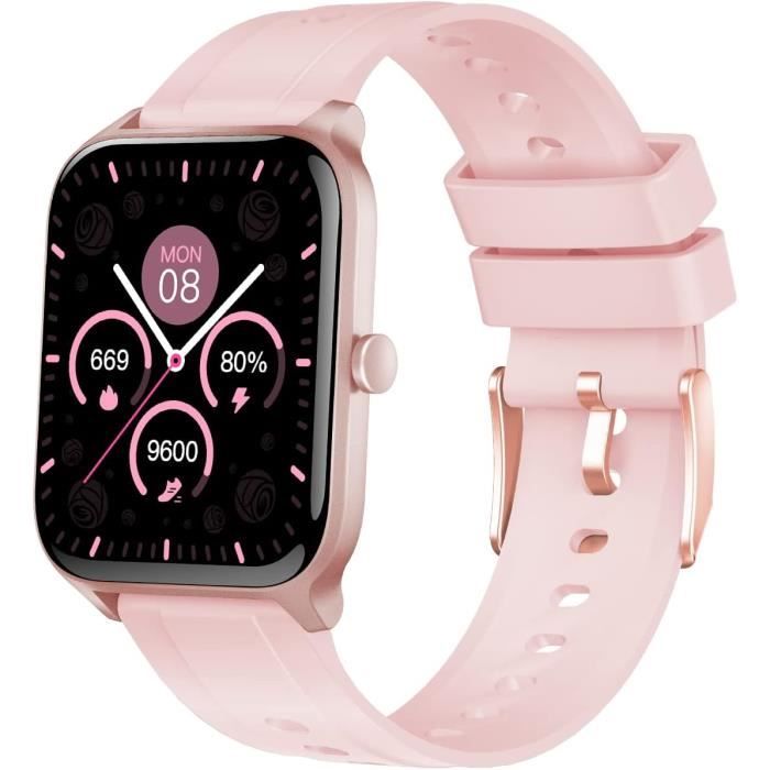 Montre Connectée Femme Avec Appel Bluetooth,1.32In Smartwatch Sport