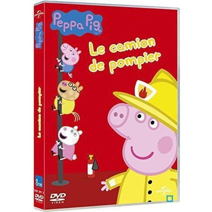 Dvd Peppa Pig Le Camion De Pompier En Dvd Dessin Anime Pas Cher Cdiscount