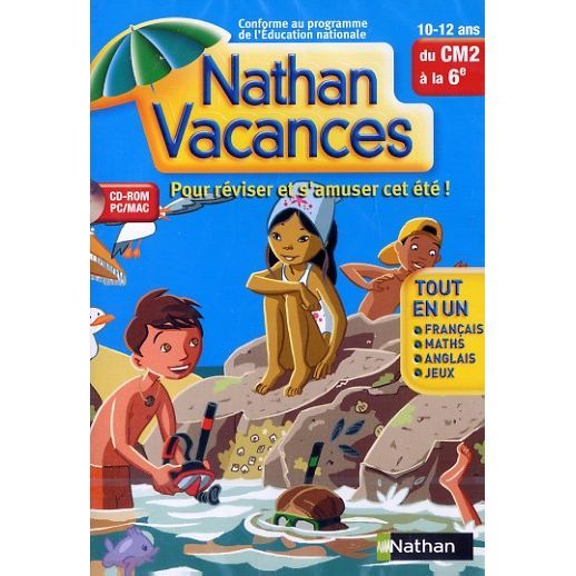Nathan Vacances Du Cm2 A La 6 Eme / Logiciel PC/Ma