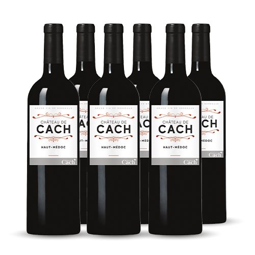 Château de Cach Haut-Médoc Rouge 2018 6x75cl