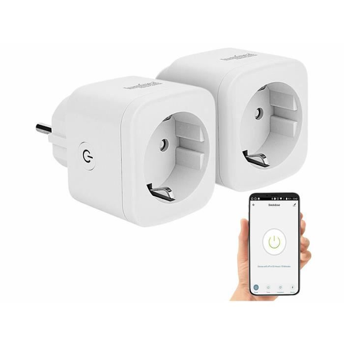 2 prises connectées certifiées Apple HomeKit SF-510