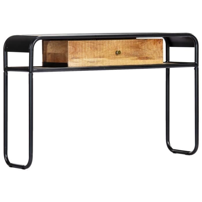 •4090SOLDE Table Console Armoire console-Table d'Entrée Pour Salon Chambre Bureau-Table d'Appoint 118 x 30 x 75 cm Bois de manguier