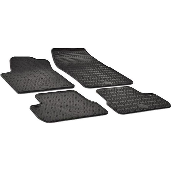 Tapis de sol en caoutchouc - Citroën C3 DS3 (2009-), Peugeot 208 et 2008 (2012-) sur mesure
