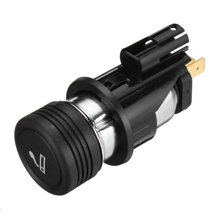 Adaptateur d'allume-cigarette en plastique ABS pour Ford Focus Fiesta C-Max Mondeo S-Max Galaxy Transit - Tra
