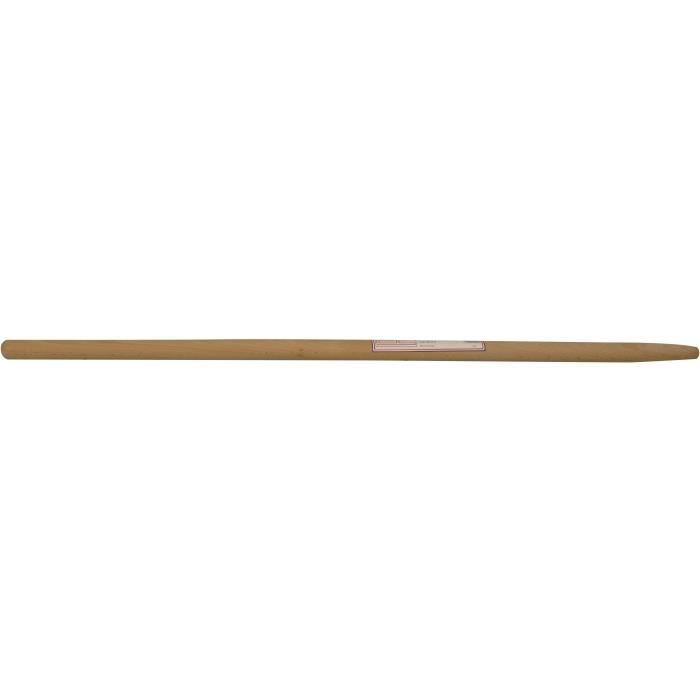 Manche en bois dur poncé adaptable pour binette, Ø28mm x 1m