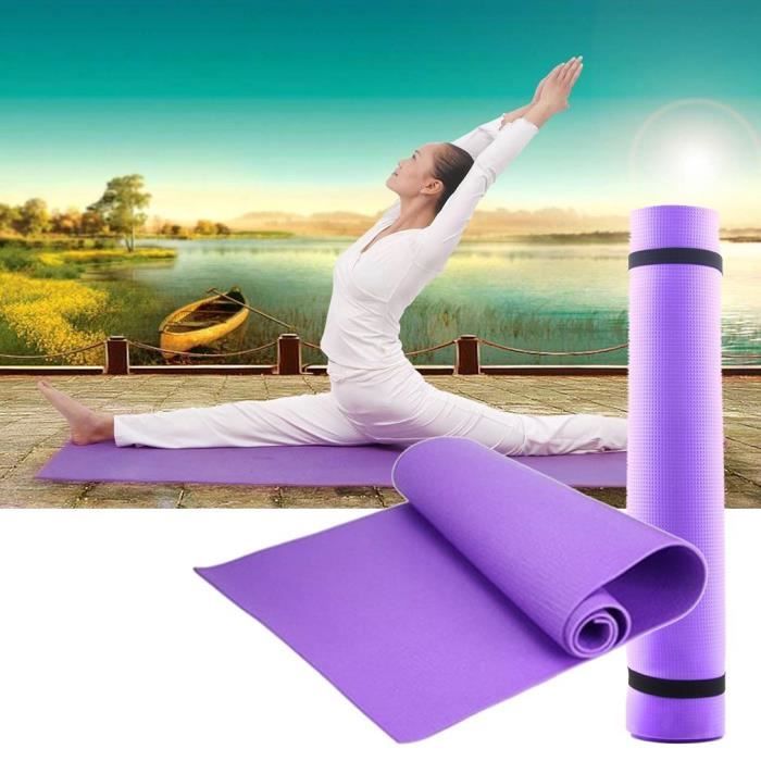 180cmx60cmx0.6cm tapis de yoga tapis antidérapant universel épais fitness pad perdre du poids tapis de jeu de plancher antidérapant