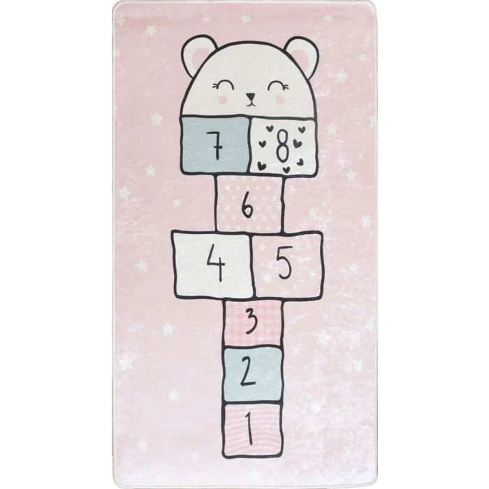 Tapis Enfant Etoile , Marelle Dimensions - 80x150
