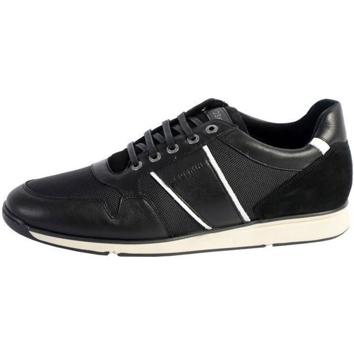 Tennis Basket Basses Redskins Cadeau Noir Blanc Homme