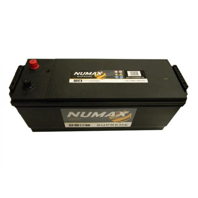 Batterie de démarrage Poids Lourds et Agricoles Numax Supreme TRUCKS B14G / A XS612 12V 140Ah / 800A
