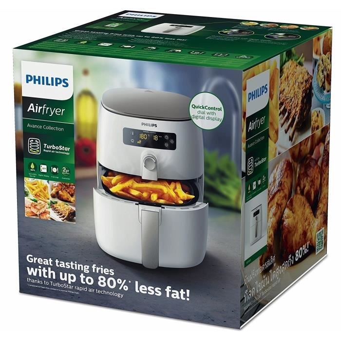 Philips HD9642/20 Airfryer Blanche + plateau