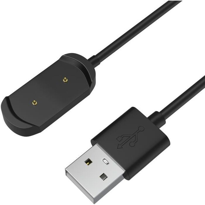Chargeur Compatible avec Amazfit GTR-Amazfit GTS-Amazfit T-Rex - Cable USB 1 mètre Remplacement Adaptateur Charge Montre Phonillico®