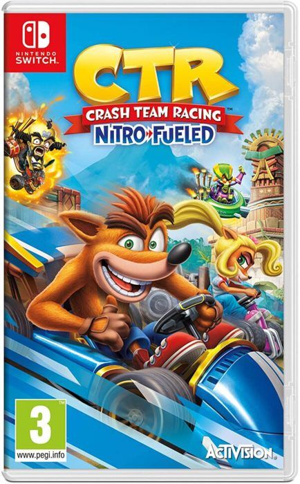 Crash Bandicoot Team Racing Nitro Fueled