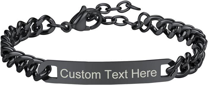 Bracelet Homme En Acier Inoxydable 316L - Style Corde Torsadée, 6mm De Large, 21cm, Couleur Argent, Boîte Cadeau - 5