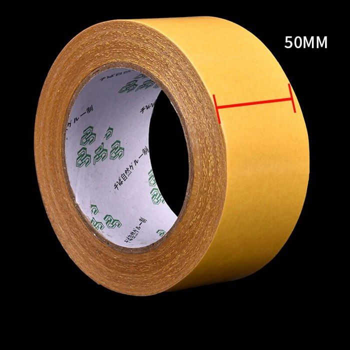 Ruban Adhésif Double Face Extra Fort - 50m X 6mm, Transparent, Étanche, Résistant à La Chaleur