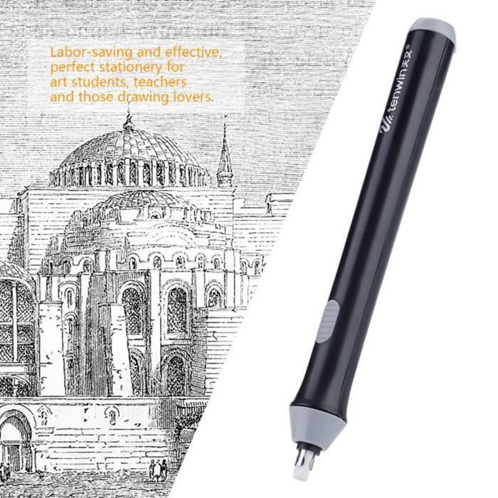 Gomme Rétractable De Précision 3,8mm Avec 5 Recharges | Stylo Gomme Pour Artistes, Dessin, école | Effacement Précis