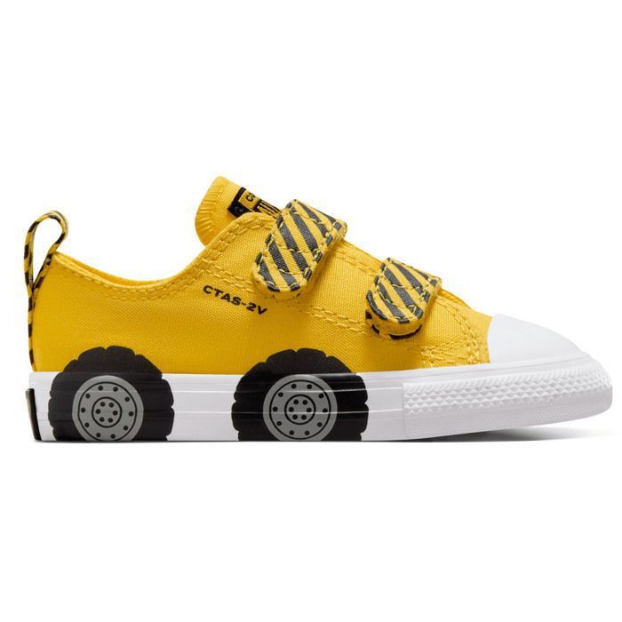 Converse Baskets - CONVERSE - Chuck Taylor AS 2V - Jaune - Fille - Textile