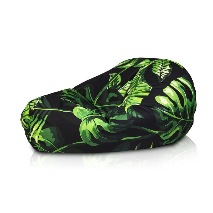 Pouf Fauteuil Sacco XL Déhoussable Imperméable Intérieur/Extérieur 85x85x135cm Fantaisie-dg45 – Ecopuf