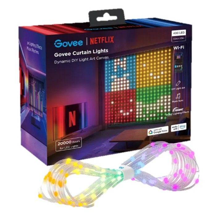 Govee H70BC Guirlande Lumineuse LED Intelligente Wi-Fi Bluetooth