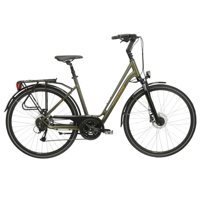 Vélo urbain 28 femme Kross sentio 4.0 - kaki/marron - Vert - M (20)