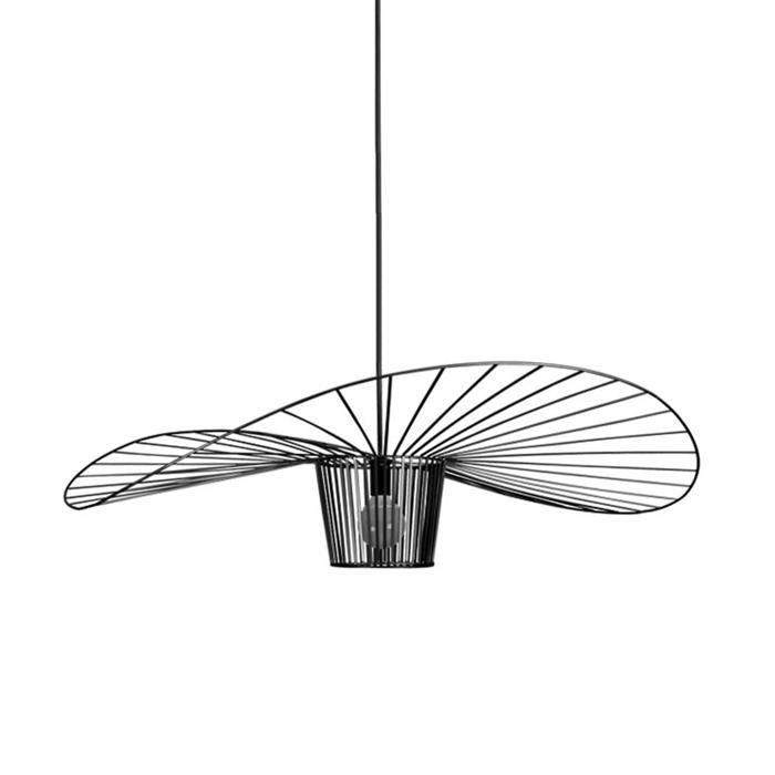 Suspension Luminaire - Aueq - Industrielle Vintage Noir 60 cm en Métal E27 Réglable Décoration Moderne pour Salon Salle à Manger