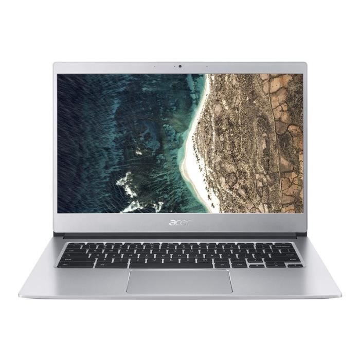 Vente PC Portable ACER Chromebook 514 CB514-1HT-P1S7 - Pentium N4200 / 1.1 GHz - Chrome OS - 8 Go RAM - 32 Go eMMC - 14" pas cher Vente PC Portable ACER Chromebook 514 CB514-1HT-P1S7 - Pentium N4200 / 1.1 GHz - Chrome OS - 8 Go RAM - 32 Go eMMC - 14" pas cher