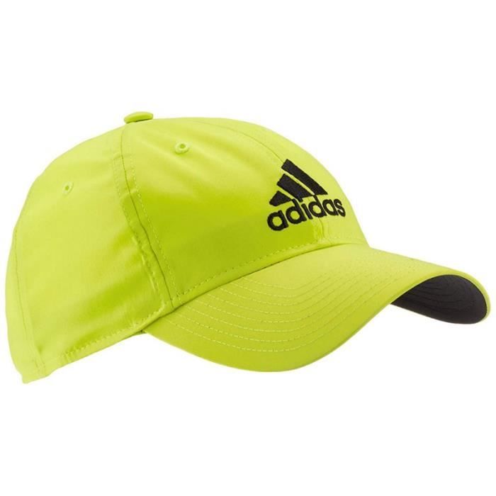 Casquette jaune fluo adidas Cdiscount Pr t Porter