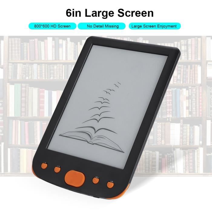Liseuse 7 Pouces Écran Couleur HD - Lecteur Ebook Portable 8 Go - Supporte EPUB, PDF, MP3 - Avec Étuie De Protection