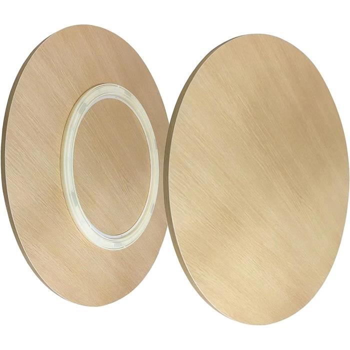 Plateau Tournant Lazy Susan 60 Cm - Mécanisme Silencieux Lourd En Alliage D'Aluminium - Pour TV, Décoration Gâteau Ou Présentation