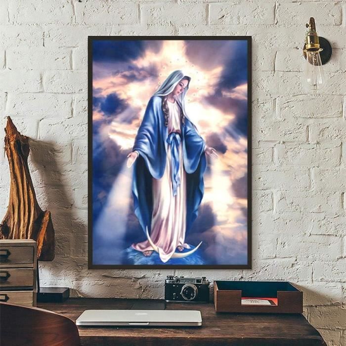 Tableau sur toile Bougies de prière dans la cathédrale Notre Dame, Paris, France