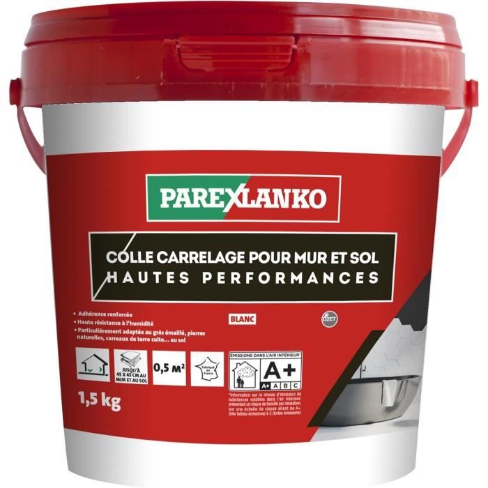 Colle Carrelage En Pâte Mur Et Sol Hautes Performances Blanc 1,5Kg — free download