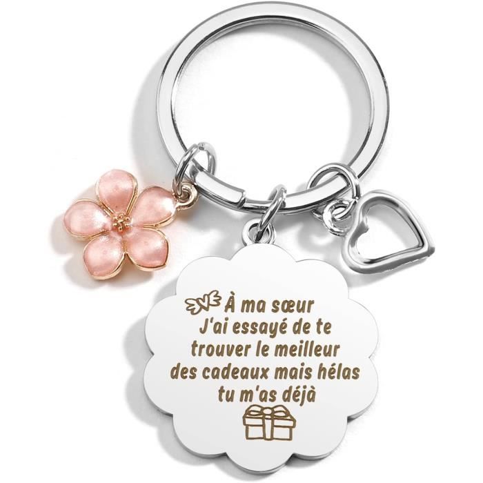 Porte Clef Soeur Cadeau Soeur Cadeau Meilleure Amie Femme Meilleure ...