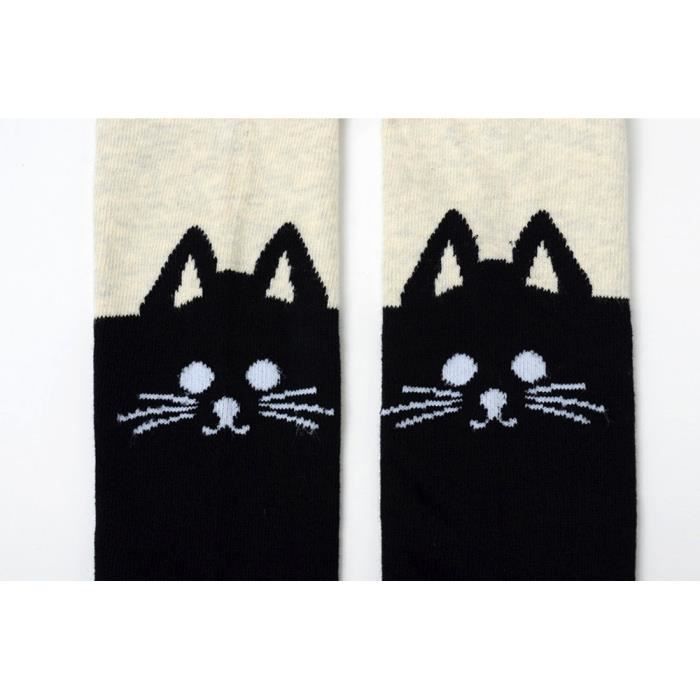 Enfants Bebes Filles Chat Imprimer Soft Print Chaussettes Collants Danse Usure Xyybkl 1234 Cdiscount Maison