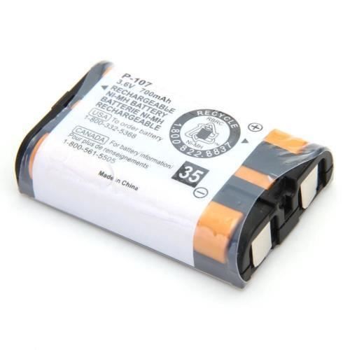 Batterie De Remplacement 700mAh Pour Téléphone Sans Fil Panasonic KX-TG8232B - Réf. HHR-4DPA / HHR-55AAAB