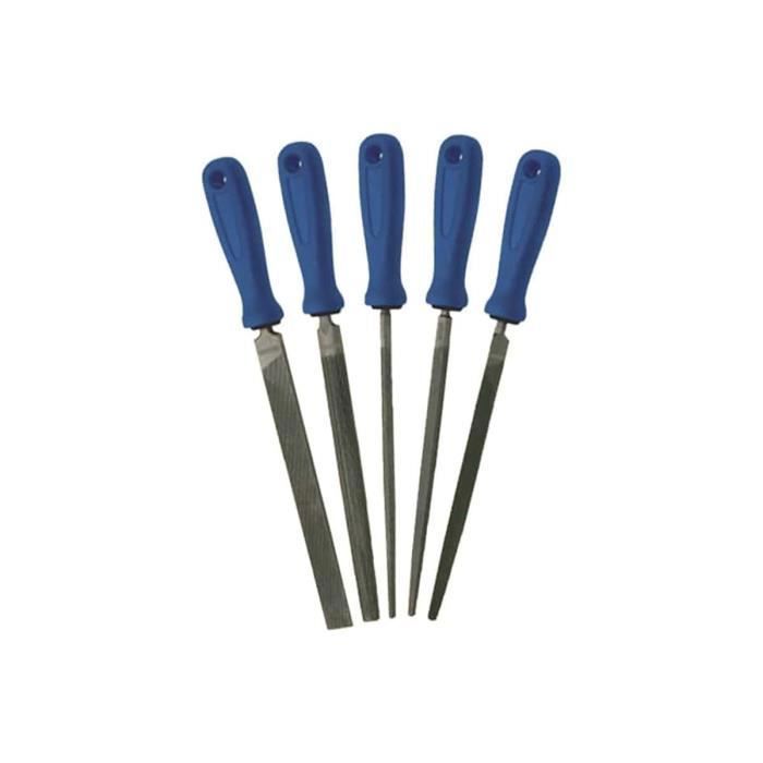 Lime pour métaux tendres demi-ronde 910 à manche bois mi-douce 25x7 mm MOB