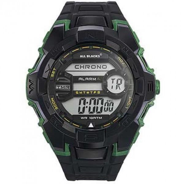 Montre all best sale black 10 atm