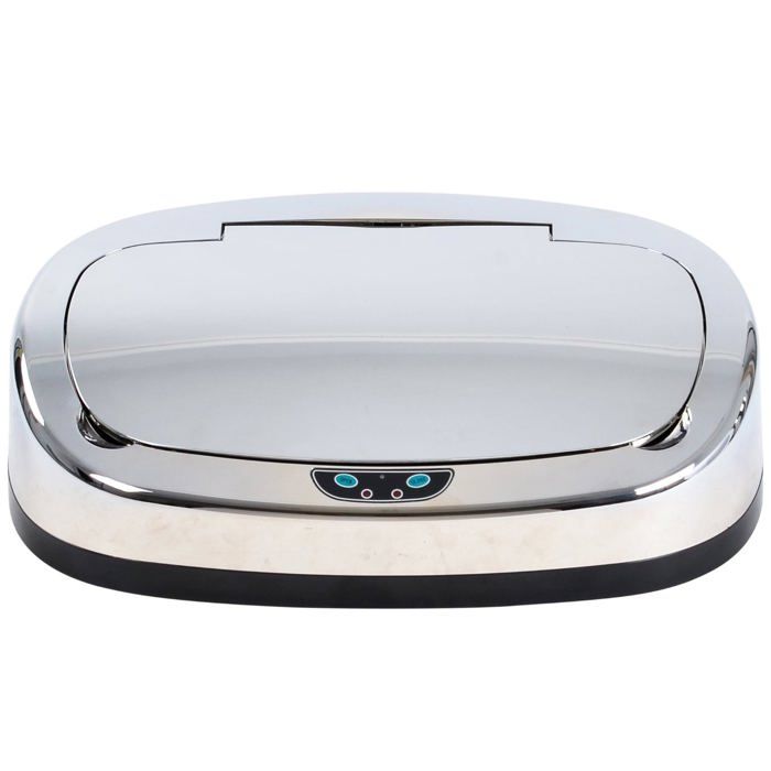 Couvercle de poubelle automatique MAJESTIC Argent
