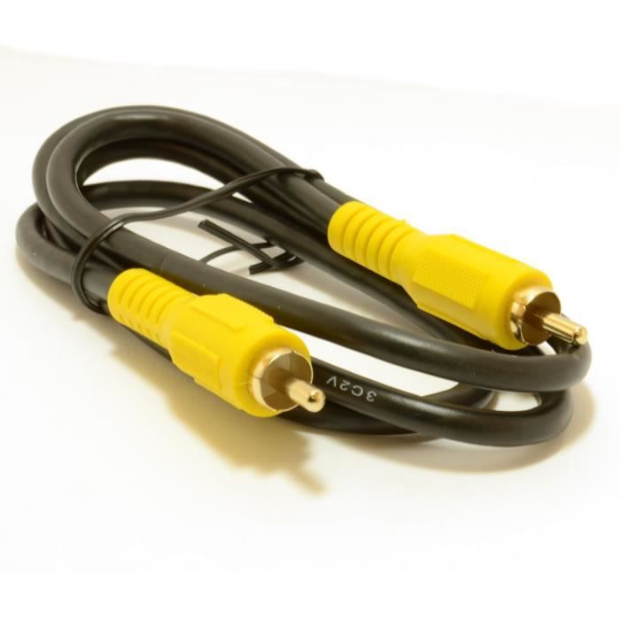 Cable audio coaxial spdif Achat / Vente pas cher